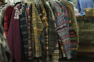Machine-knit jumpers at Jamieson's - I want them all!