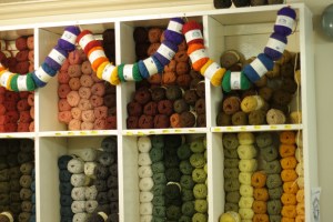 Lots of lovely colours of Jamieson's Shetland Spindrift