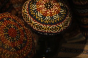 Stunning hats at the Textile museum